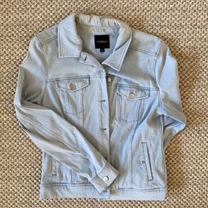 LIVERPOOL DENIM JACKET - light blue distressed